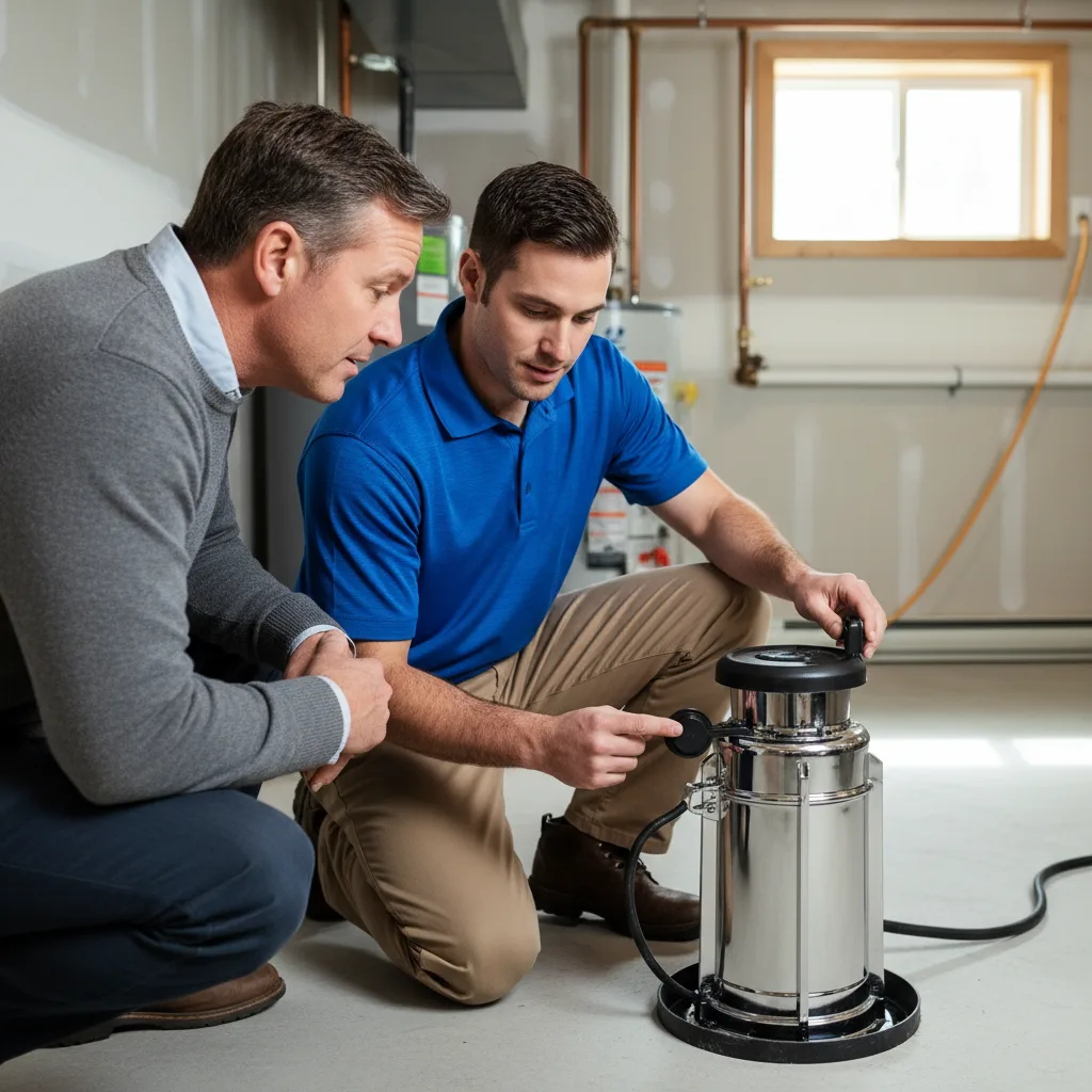 Sump Pump Installation and Repair project 2 in Nationwide