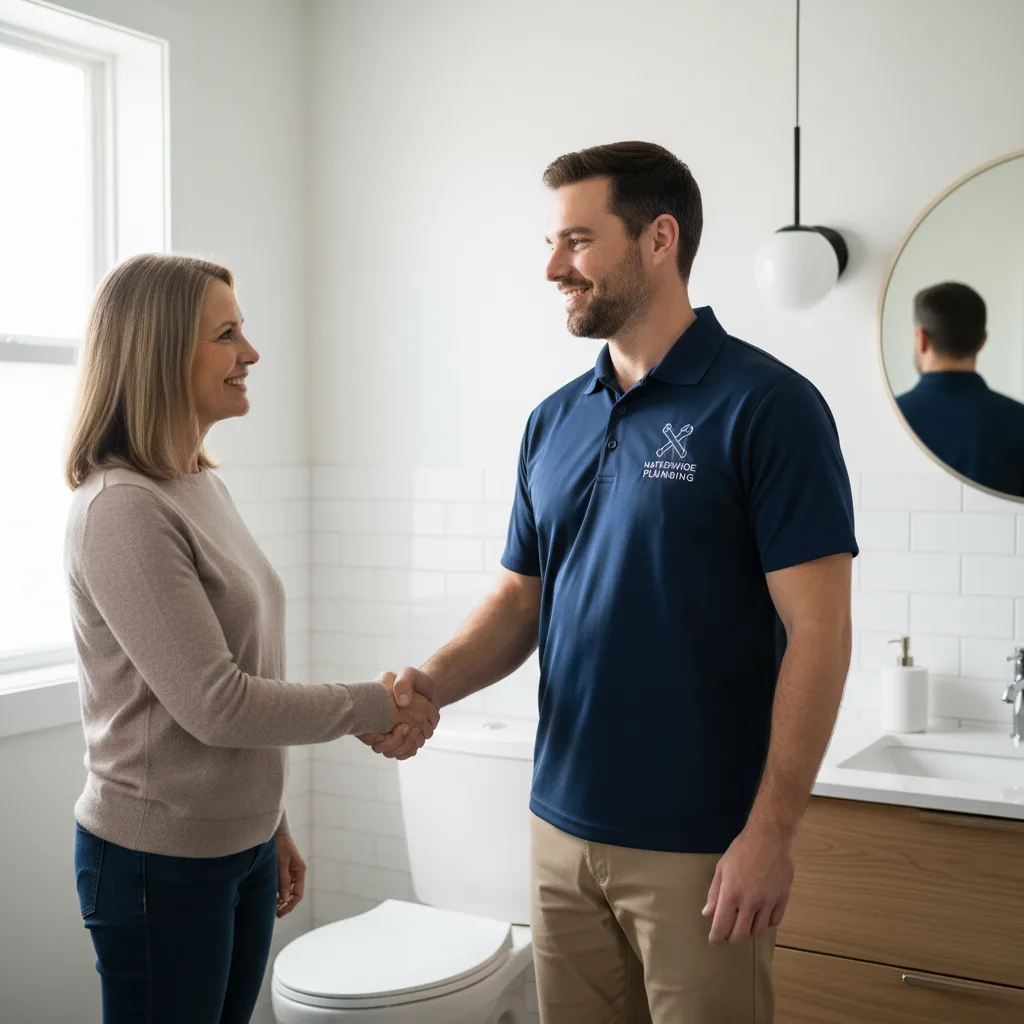 Toilet Repair and Installation project 2 in Nationwide