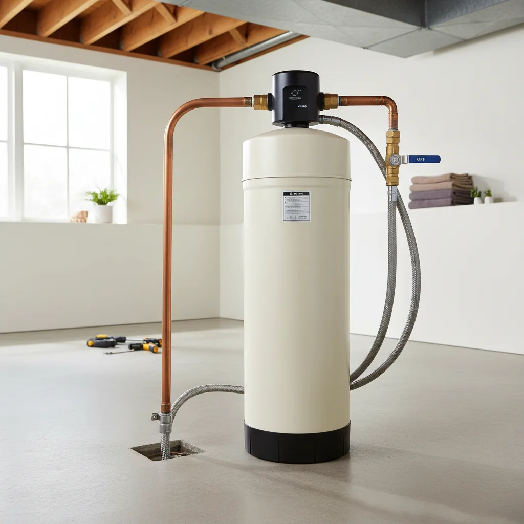 Water Softener Installation project 1 in Nationwide